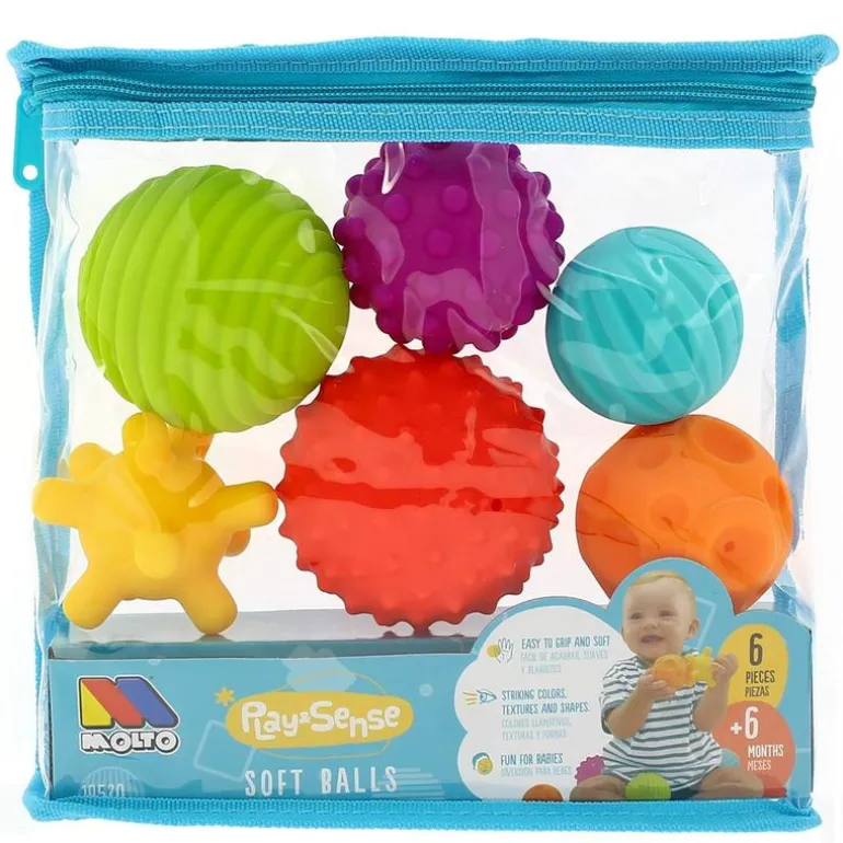Bolsa 6 Bolas Sensoriales