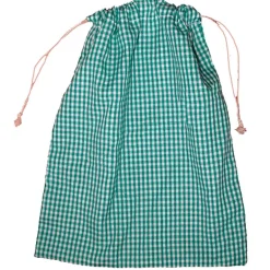 Bolsa de tela para almuerzo o merienda Vichy verde