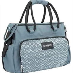 Bolso Cambiador Boho Gris