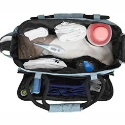 Bolso Cambiador Boho Gris