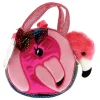 Bolso Flamingo con Peluche de 21cm