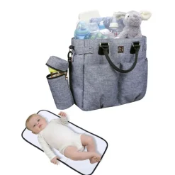 Bolso Maternal Britney Grey