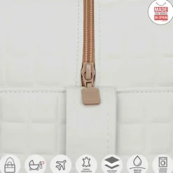 Bolso Maternal Gofre Beige