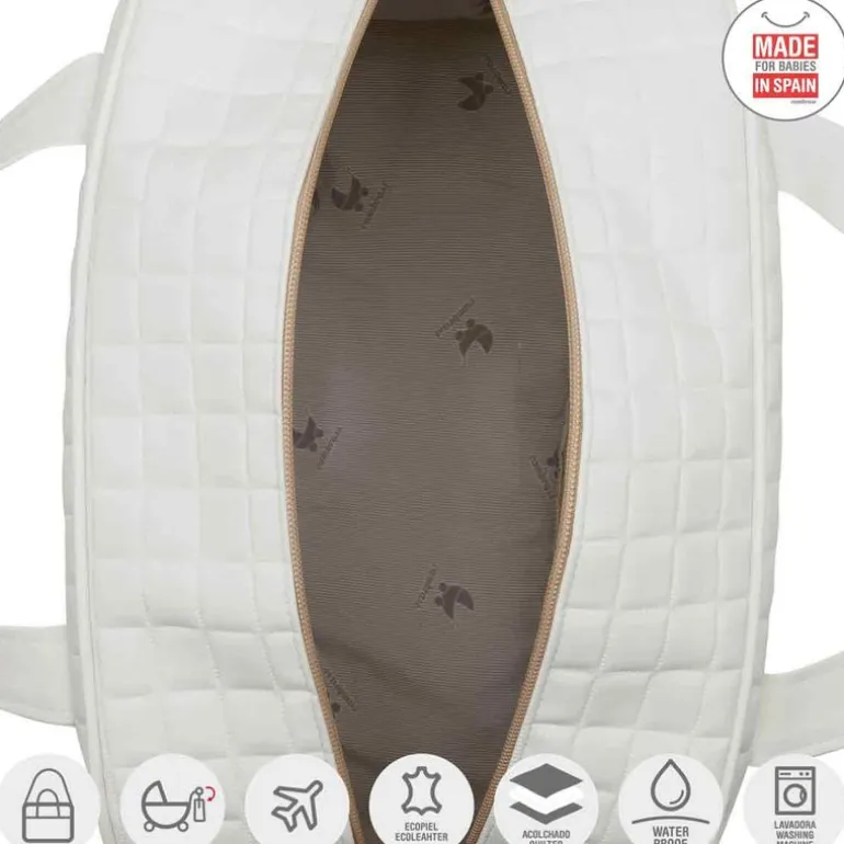 Bolso Maternal Gofre Beige