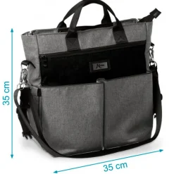 Bolso maternal para silla o cochecito Gris
