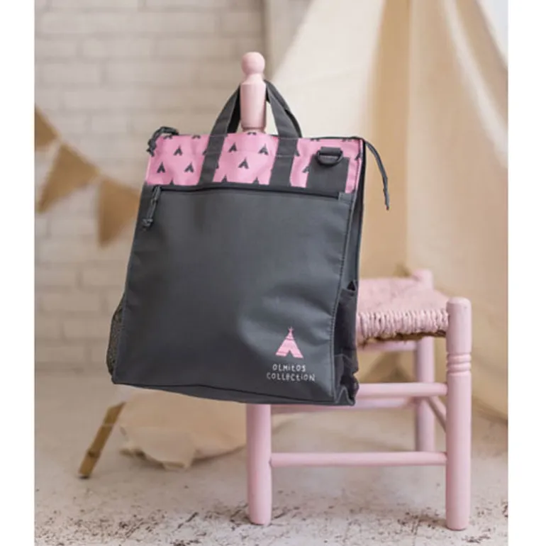 Bolso Maternal Tipi Pink