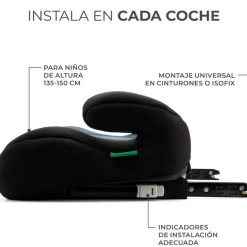 Booster I-Boost I-Size Black