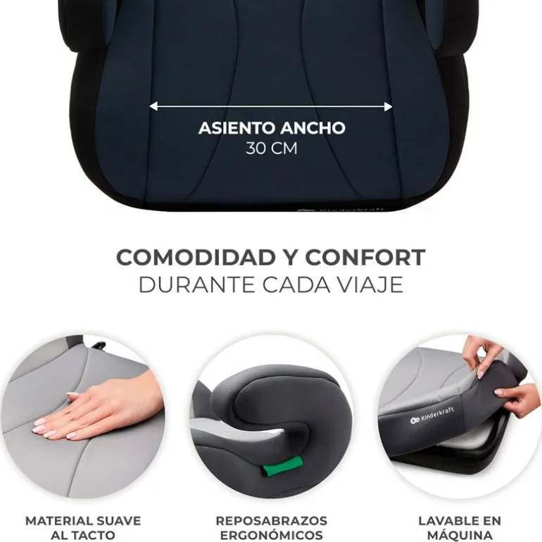 Booster I-Boost I-Size Black