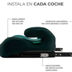 Booster I-Boost I-Size +135cm Green