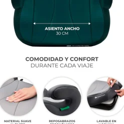 Booster I-Boost I-Size +135cm Green