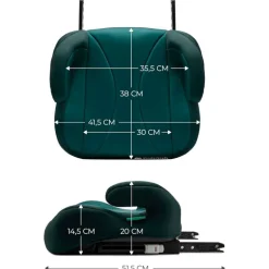 Booster I-Boost I-Size +135cm Green