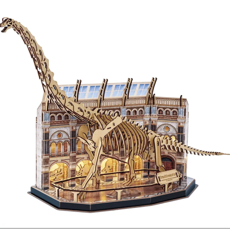 Brachiosaurus Puzzle 3D