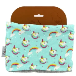 Braga Polar para Cuello Unicornio Azul