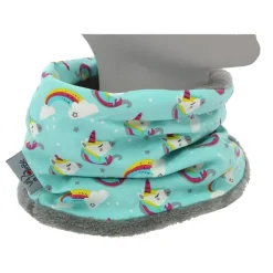 Braga Polar para Cuello Unicornio Azul