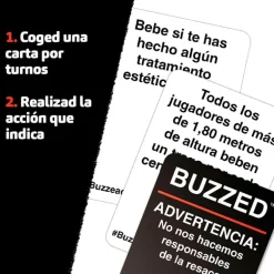Buzzed Juego Cartas +18