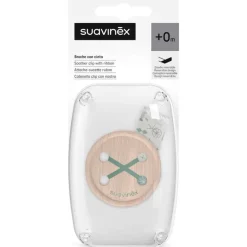 Cadena Portachupete Tejido Verde