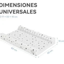 Cambiador Blando Gris