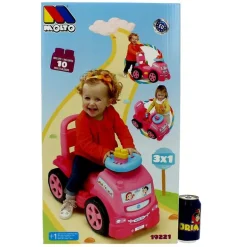 Camión Correpasillos 3 en 1 Rosa