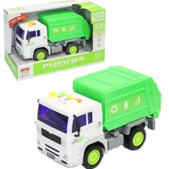 Camión de Reciclaje Escala 1:20 Luz y Sonido