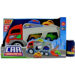 Camión de Transporte con Vehículos