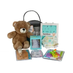 Canastilla de bebé Cesta Gris