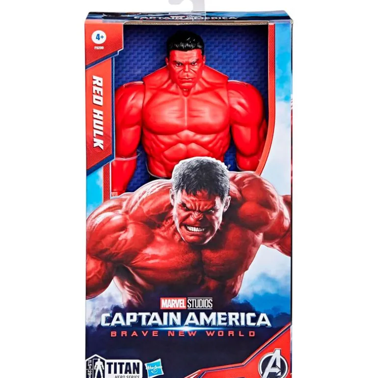 Capitán América Figura Hulk Rojo