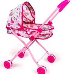 Carrito Infantil Metal con Capota