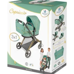 Carro de Muñecas Capriccio 3x1 DeCuevas