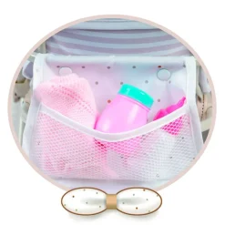 Carro de Muñecas Silla Gemelar Plegable Verona