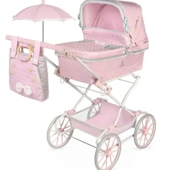Carro de Muñecas Sophie Plegable con Sombrilla