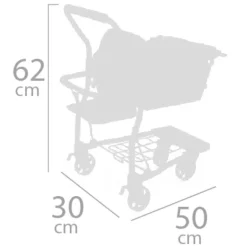 Carro de Super Koala con Accesorios y Portabebé