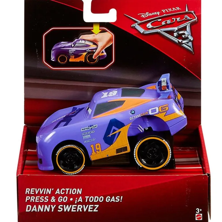 Cars 3 Coche a Todo Gas Danny Swervez