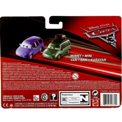 Cars 3 Pack 2 Coches Mini y Caravan