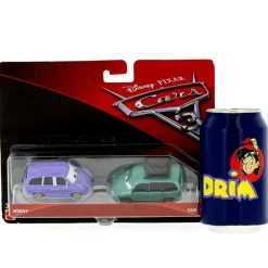 Cars 3 Pack 2 Coches Mini y Caravan