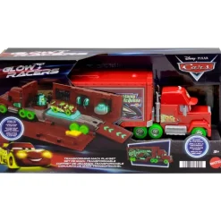 Cars Glow Racers Mack Supercamión Transformable