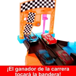Cars Pista Glow Race Lanza y Cruza