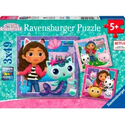 Casa de Muñecas de Gabby Puzzle 3x49