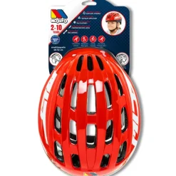 Casco Infantil Rojo 48 - 52 cm