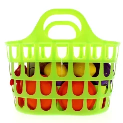 Cesta de Menaje Infantil Verde