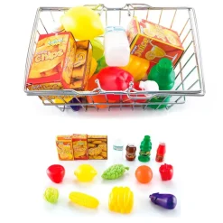 Cesta Metálica Vegetales Infantil