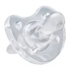 Chupete Physio Soft de silicona +16 meses Blanco
