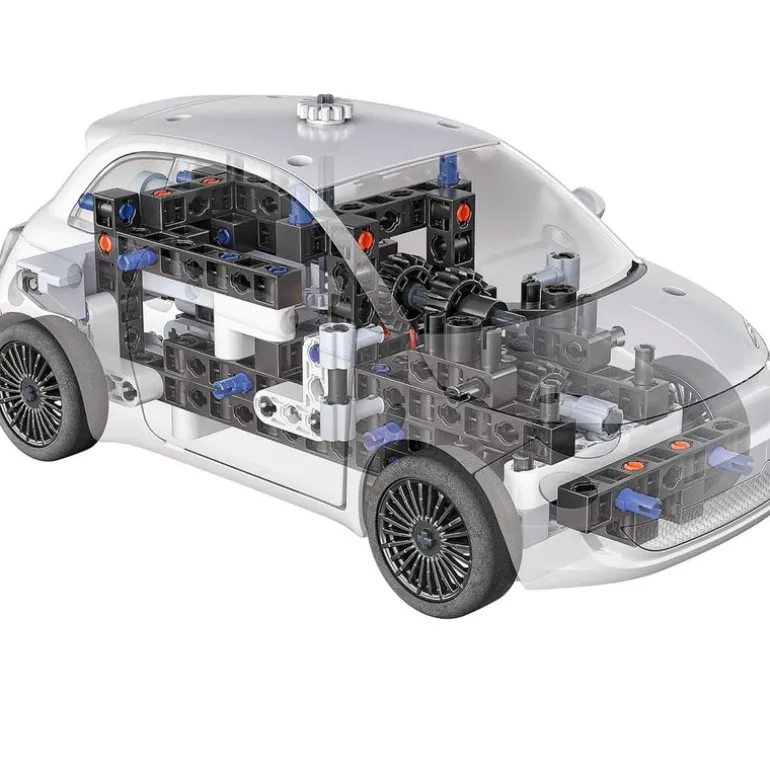 Ciencia y Juego Build Mechanics Fiat 500 Eléctrico