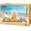 City Line Puzzle 3D Barcelona