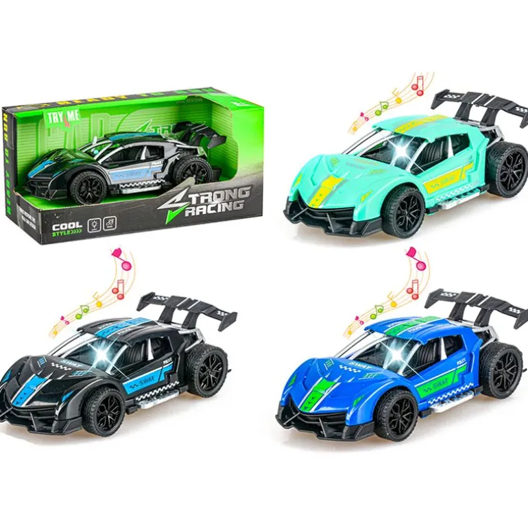 Coche de Carreras Luz y Sonido Surtido