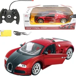 Coche Deportivo Rojo R/C Escala 1:10