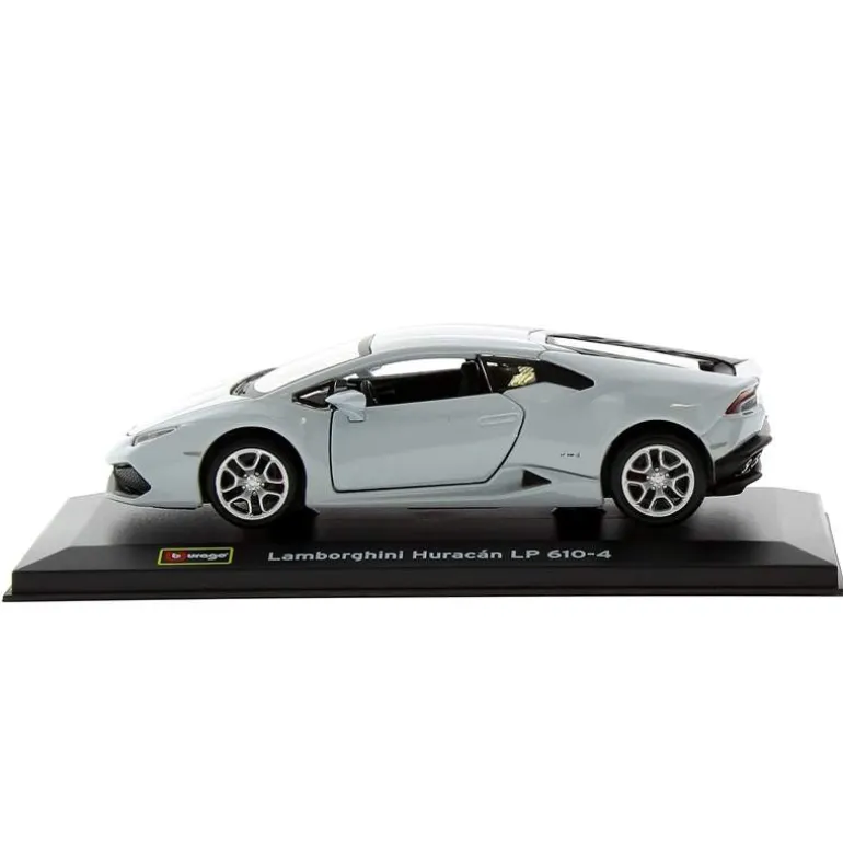 Coche Miniatura Lamborghini Huracán Peana y caja Escala 1:32 Plus