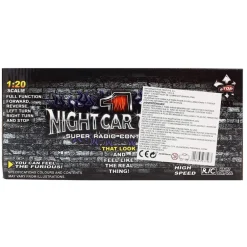 Coche Night Danger Rojo R/C 1:20