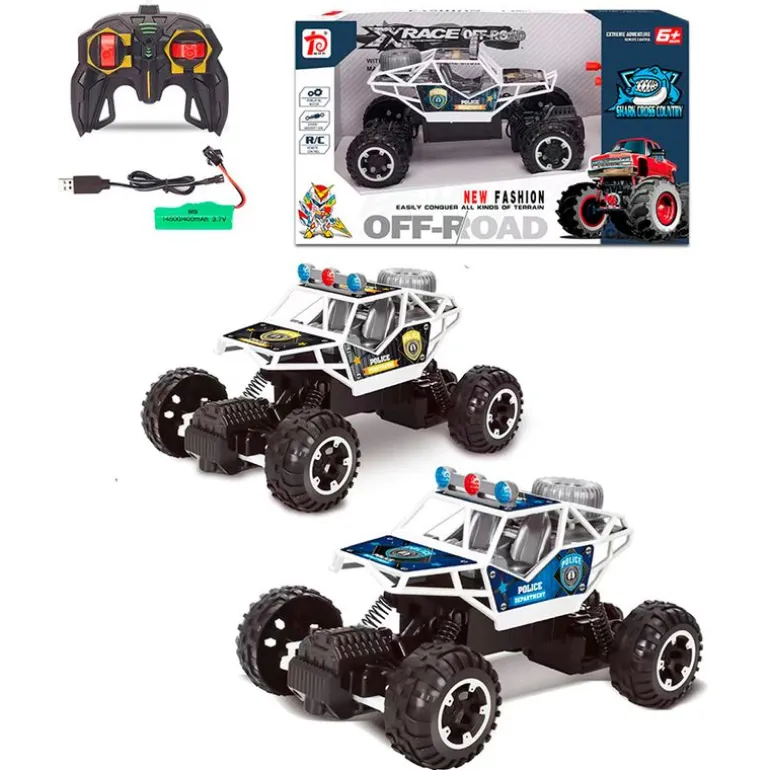 Coche Policía Buggy R/C Surtido