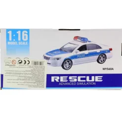 Coche Policía Escala 1:16