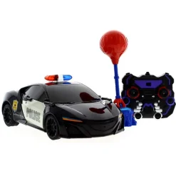 Coche R/C de Policia Transformable en robot
